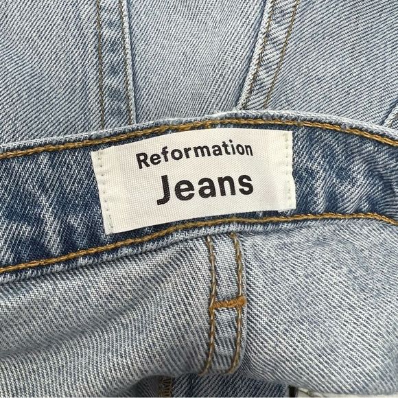 Reformation 70’s Wide Leg Jeans - Picture 5 of 6